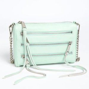 Rebecca Minkoff Mini 5 Zip Crossbody Bag, Leather